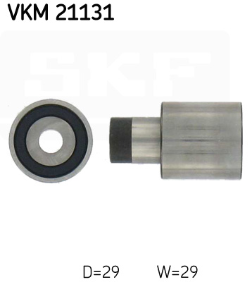 Galoppino/Guidacinghia, Cinghia dentata - VKM 21131 SKF